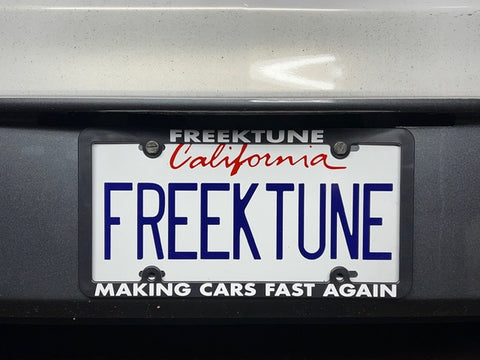 Freektune license plate frame